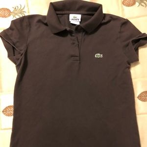 Brown Women’s Lacoste Polo